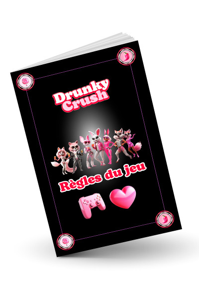 Jeu de cartes pour couple Drunky Crush