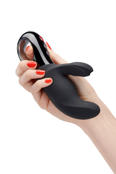 Vibromasseur rabbit noir deux moteurs