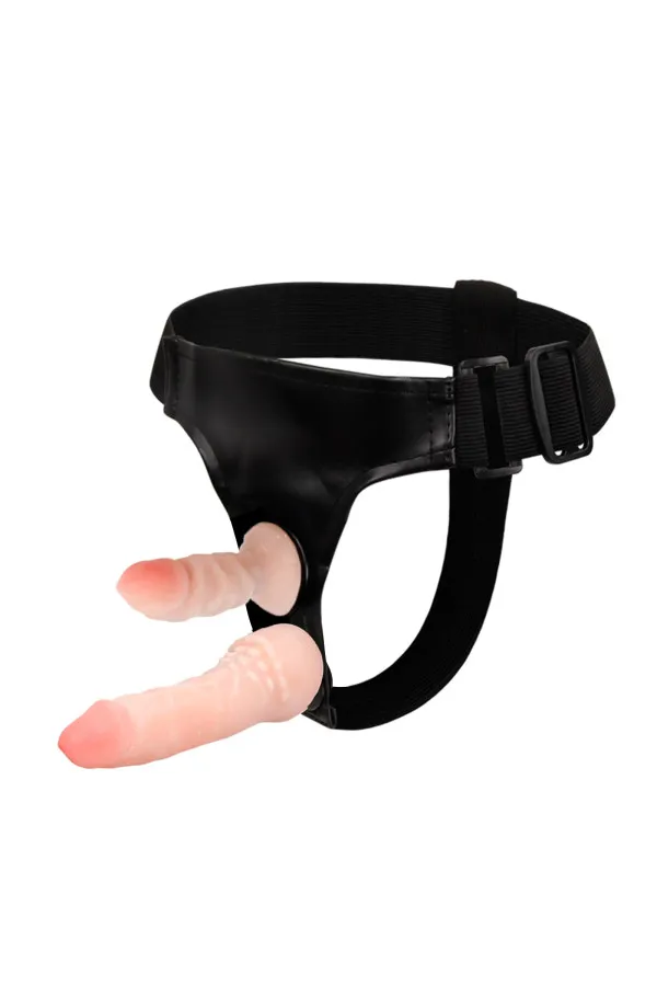 Double Gode Ceinture avec Harnais - Concorde Love