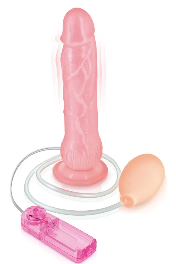 Gode réaliste vibrant éjaculateur