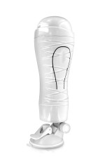 Flora, masturbateur vagin vibrant avec ventouse