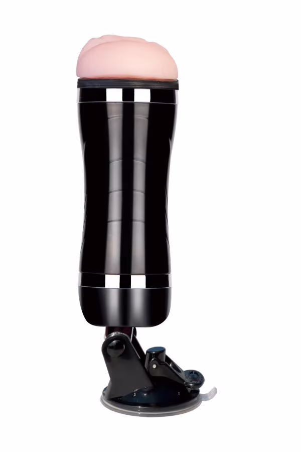 Masturbateur vibrant à ventouse Bison Power