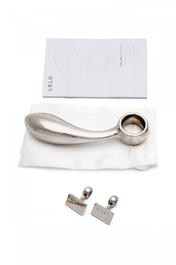 Plug anal de luxe en argent Earl de LELO