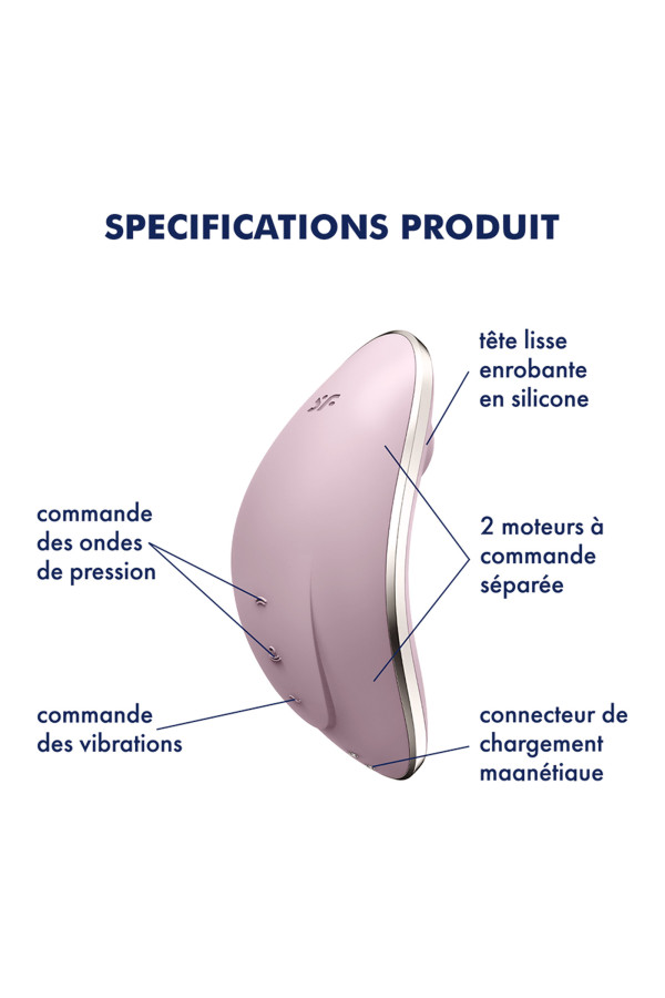 Double Stimulateur Satisfyer Vulva Lover 1