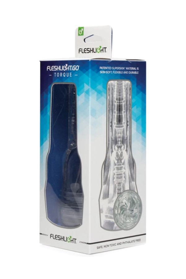 Masturbateur transparent Go Torque Ice