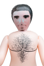 James, poupée gonflable homme avec pénis en érection