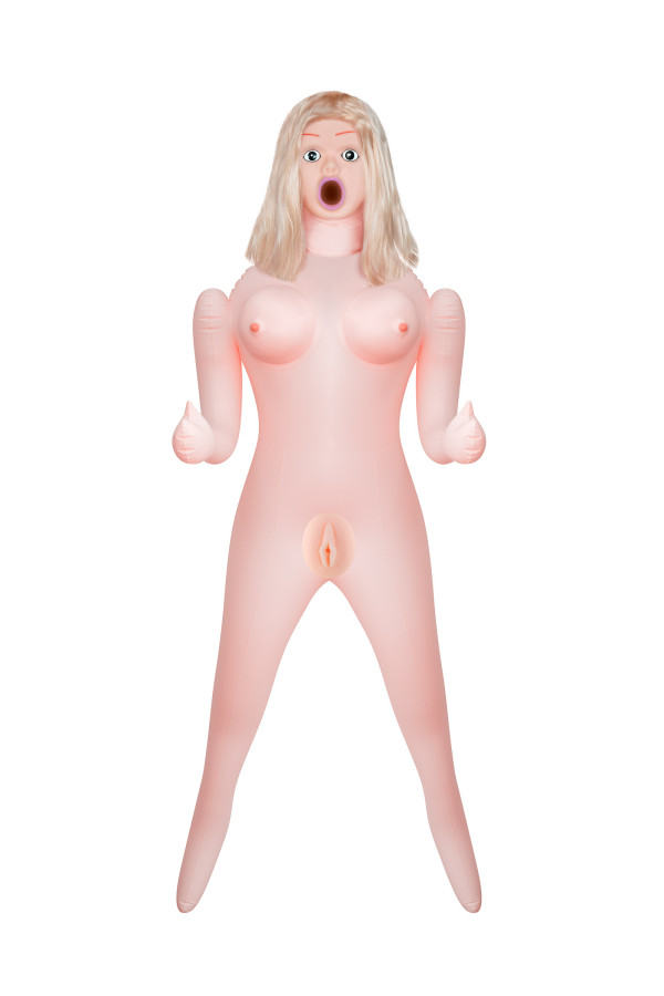 Poupée gonflable Pretty Blonde 3 orifices