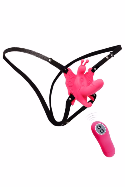 Culotte vibrante rose télécommandée