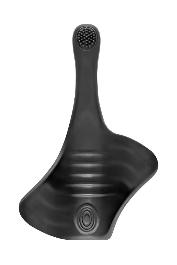 Masturbateur à vibrations et tapotement à double utilisation de Blue Junker