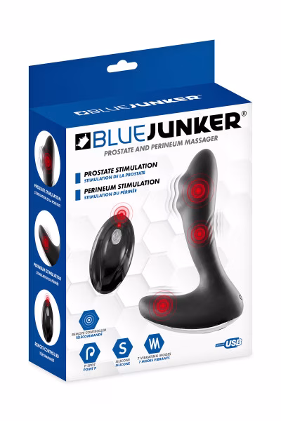 Stimulateur de prostate, périnée et testicules de Blue Junker