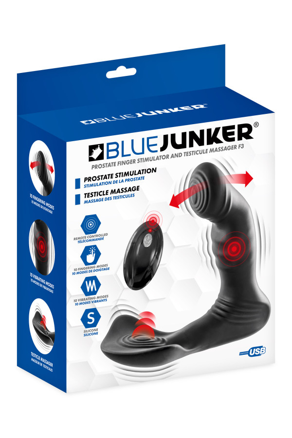Stimulateur prostate avec masseur de testicules
