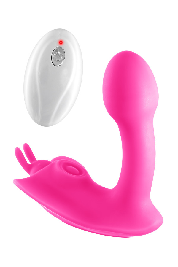 Butterfly, vibromasseur 3-en-1 pour culotte