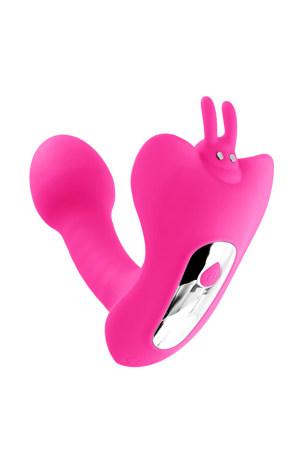 Butterfly, vibromasseur 3-en-1 pour culotte