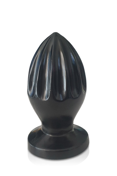 Plug anal forme presse-agrume All Black 11cm
