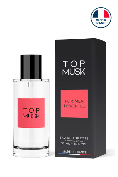 Parfum de séduction pour homme Top Musk 50ml