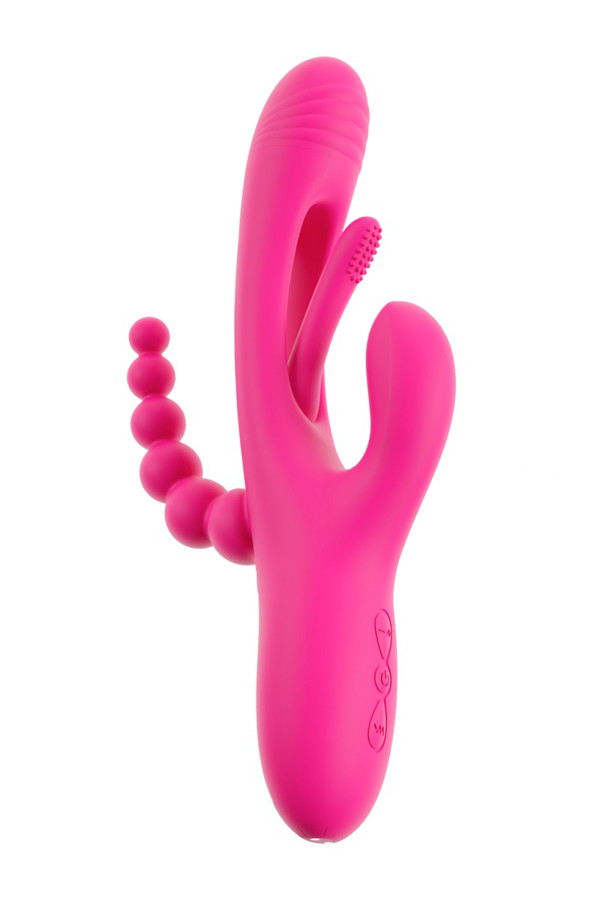Sweet Smile, vibromasseur 4-en-1 avec langue battante