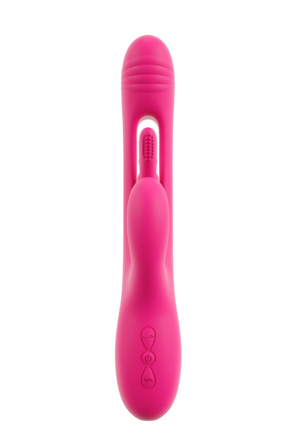 Sweet Smile, vibromasseur 4-en-1 avec langue battante