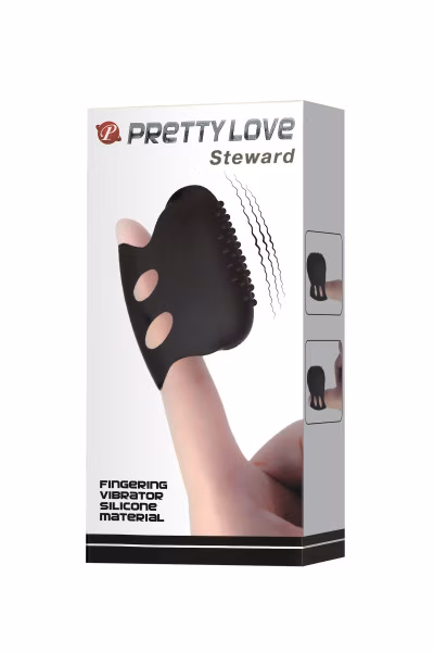 Doigt Vibrant Stewart avec Picots - Stimulation Intense & Précise