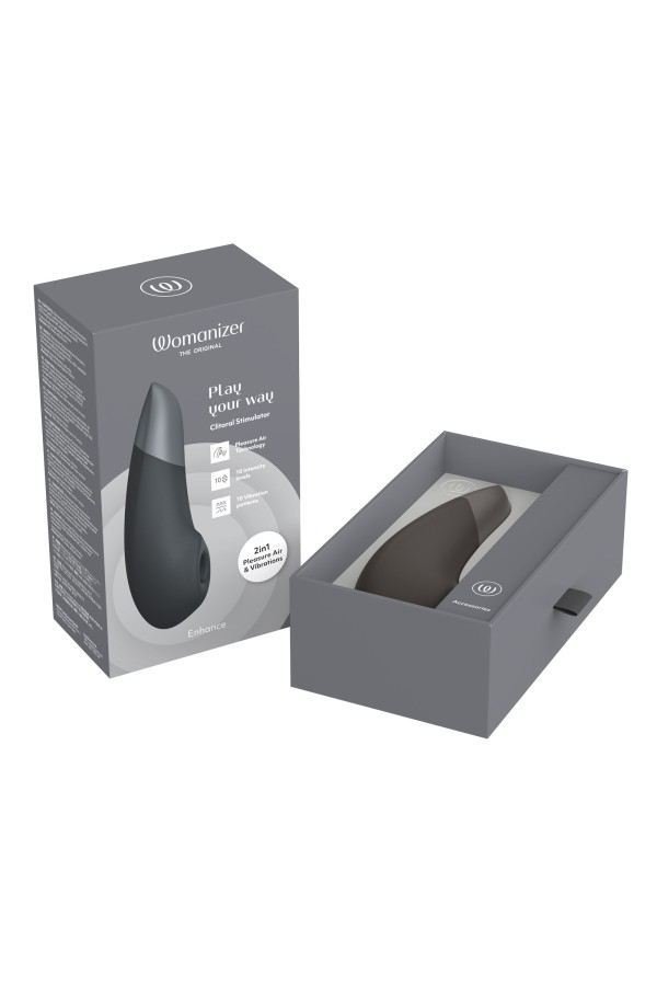Womanizer Enhance - Stimulateur clitoridien par air pulsé et vibrations