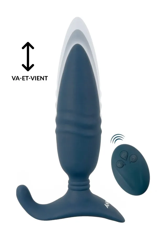 Plug anal vibrant et va-et-vient Anos