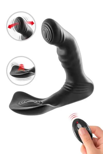 Stimulateur prostate avec masseur de testicules