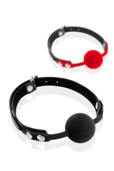 Bâillon boule silicone
