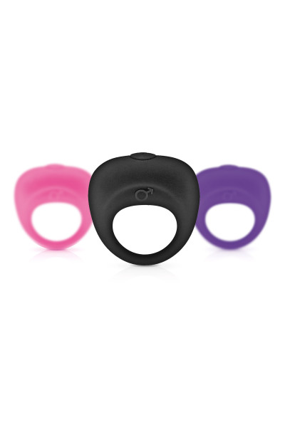 Cockring vibrant en silicone