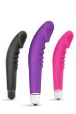 Wee Wee, vibromasseur avec gland et ondulations