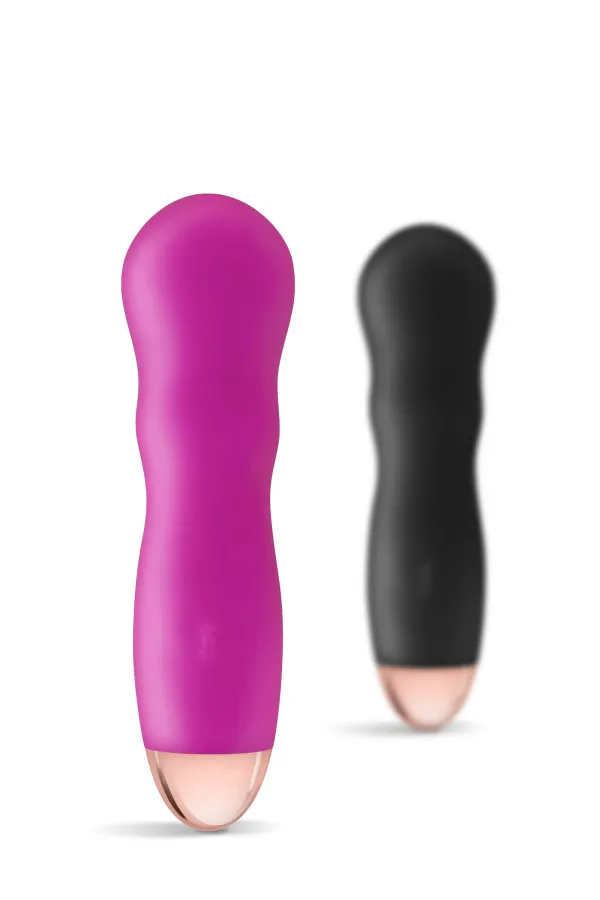 Vibromasseur pas cher noir rechargeable