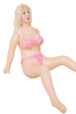 Poupée gonflable Bridget BigBoobs, jeune femme blonde à forte poitrine