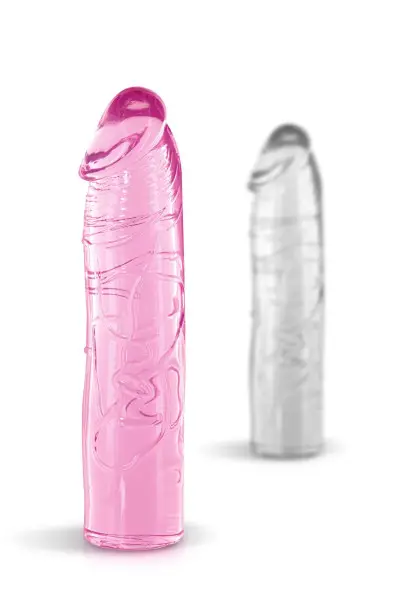 Gode réaliste ultra doux en jelly 17,2cm