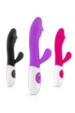 Vibromasseur rabbit violet stimulant du point G Yoba