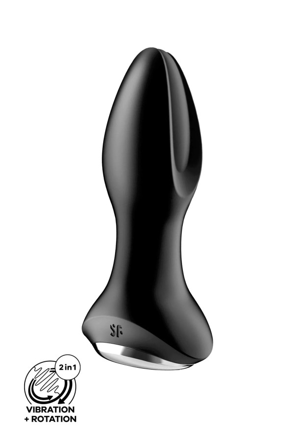 Satisfyer Rotator Plug 2+, plug vibrant rotatif et connecté