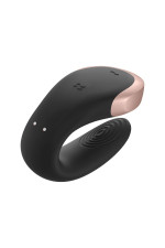 Satisfyer Double Love, stimulateur pour couple connecté avec télécommande
