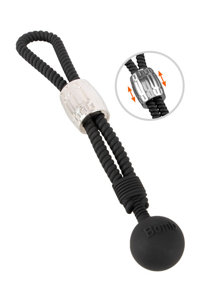 Cockring façon corde avec poids