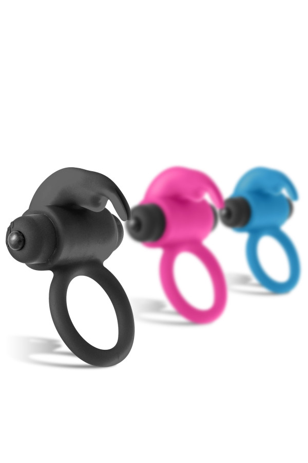 Cockring vibrant rabbit silicone rechargeable USB