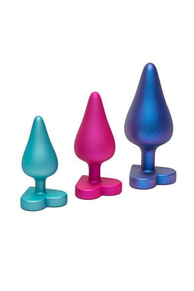 Romp Luster, kit de 3 plugs anal