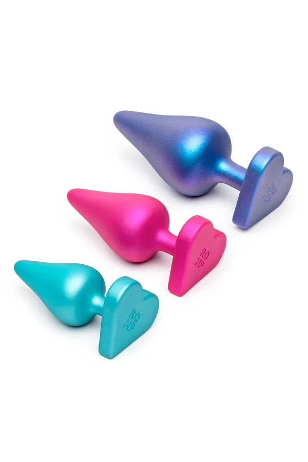 Romp Luster Kit plug anal 3 tailles
