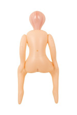 Jezebel Ryding, poupée gonflable position assise