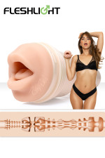 Fleshlight Riley Red, masturbateur bouche réaliste