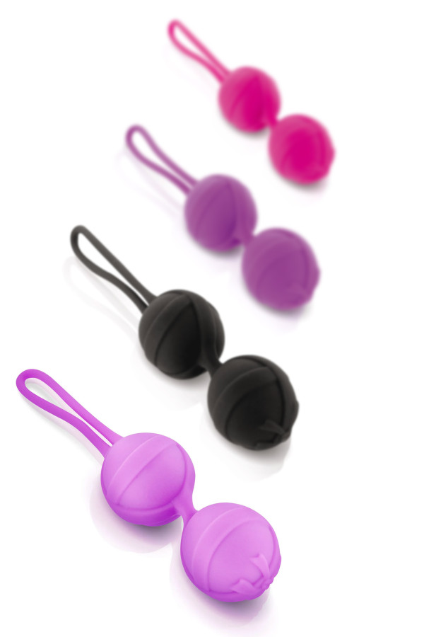 Sextoys : Boules de Geisha noires