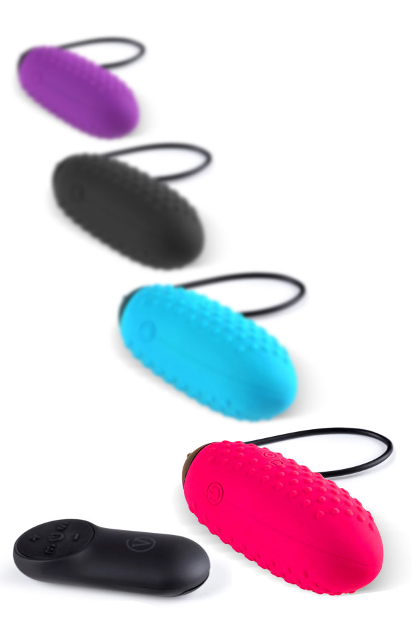 Eggs G4, œuf vibrant à picots et télécommande sans fil