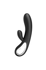 Elmer - Vibromasseur rabbit en silicone doux double stimulation