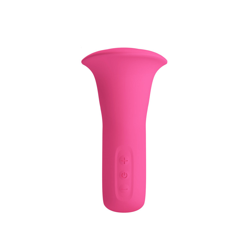 Vibromasseur Féminin Love And Vibes - Stimulateur Clitoridien Bouche Et Langue, En Silicone, Référence TES-33-LV4