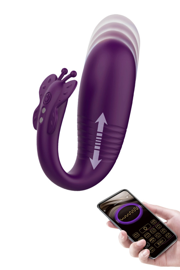 Œuf vibrant va-et-vient connecté Klay