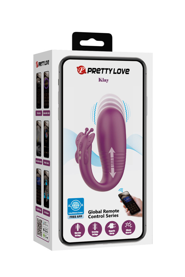 Œuf vibrant va-et-vient connecté Klay