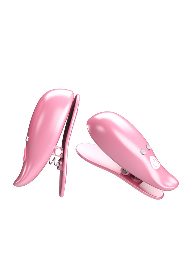 Pretty Love Cayley Pinces à tétons vibrantes avec télécommande