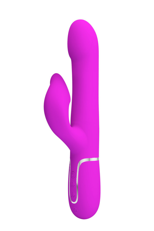 Falin, vibromasseur rabbit 4 en 1 avec billes massantes