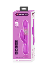 Falin, vibromasseur rabbit 4 en 1 avec billes massantes