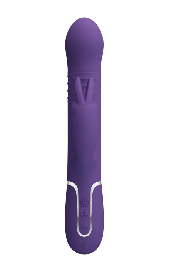 Coale, vibromasseur rabbit 4-en-1 avec billes rotatives et tête va-et-vient
